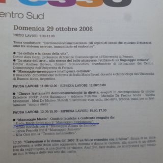 Italia conferencia masaje bioplasmico millano